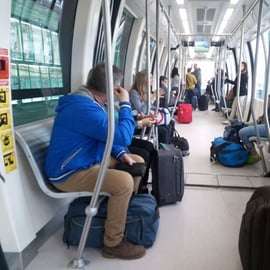 Navette Pisamover entre l'aéroport de Pise et la gare centrale