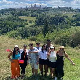 Siena és San Gimignano kisbuszos kirándulás Luccából vagy Pisából