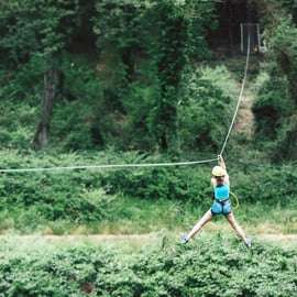 Pineto Adventure Park a Marina di Pisa, percorsi sugli alberi