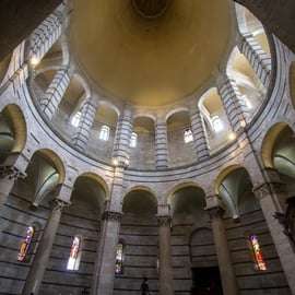 Vstupenka na katedrálu, baptisterium a Camposanto v Pise