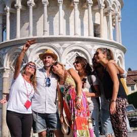 Pisa: városnéző gyalogos túra falatokkal és italokkal