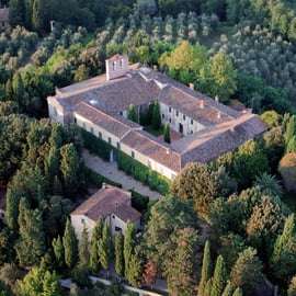 Weinprobe bei Pisa mit Abtei, Weingut und Mittagessen