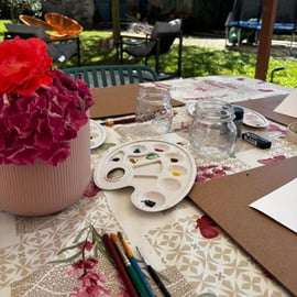 Aquarelcursus Lucca voor beginners in een landhuis