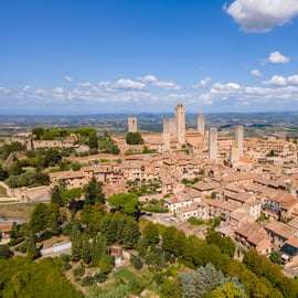 Landausflug von Livorno nach Siena und San Gimignano