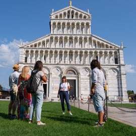 Pisa: városnéző gyalogos túra falatokkal és italokkal
