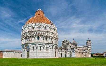 Baptisterium Pisa Eintrittskarte mit Kathedrale und Audioguide