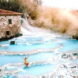 Pisa: Day Trip to the Saturnia Thermal Baths
