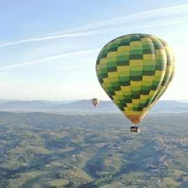 1-Hour Hot Air Balloon Flight Over Tuscany from Lucca