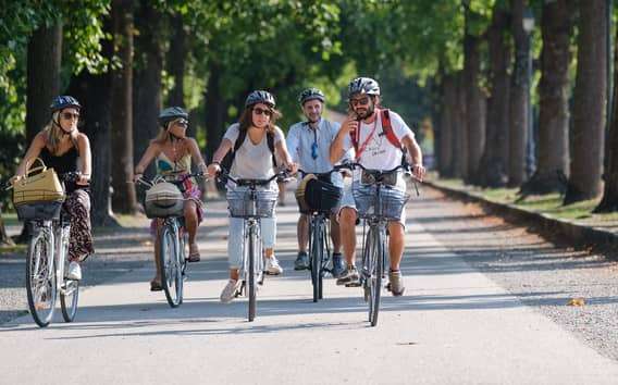 Lucca: 3-Hour Bikes & Bites Foodie Adventure like a Local