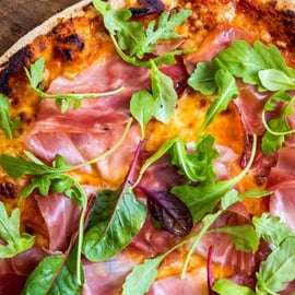 Clase de pizza y pan en Lucca en un restaurante local