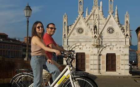 Pisa: Historiskt centrum Guidad tur på cykel med egen guide