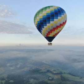 1-Hour Hot Air Balloon Flight Over Tuscany from Lucca