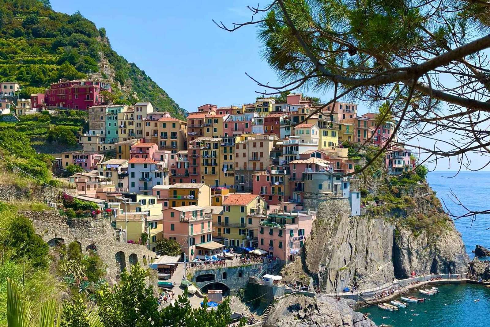 Cinque Terre Tour mit dem Shuttle ab Lucca, Pisa oder La Spezia