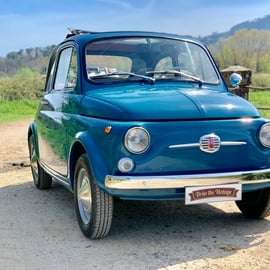 Fiat 500: Auto-tour no interior da Toscana