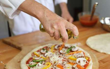 Pizzakurs Lucca: Brot und Pizza backen im Restaurant