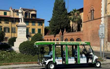 Pisa: Para além da Torre Passeio de carro de golfe de ida e volta