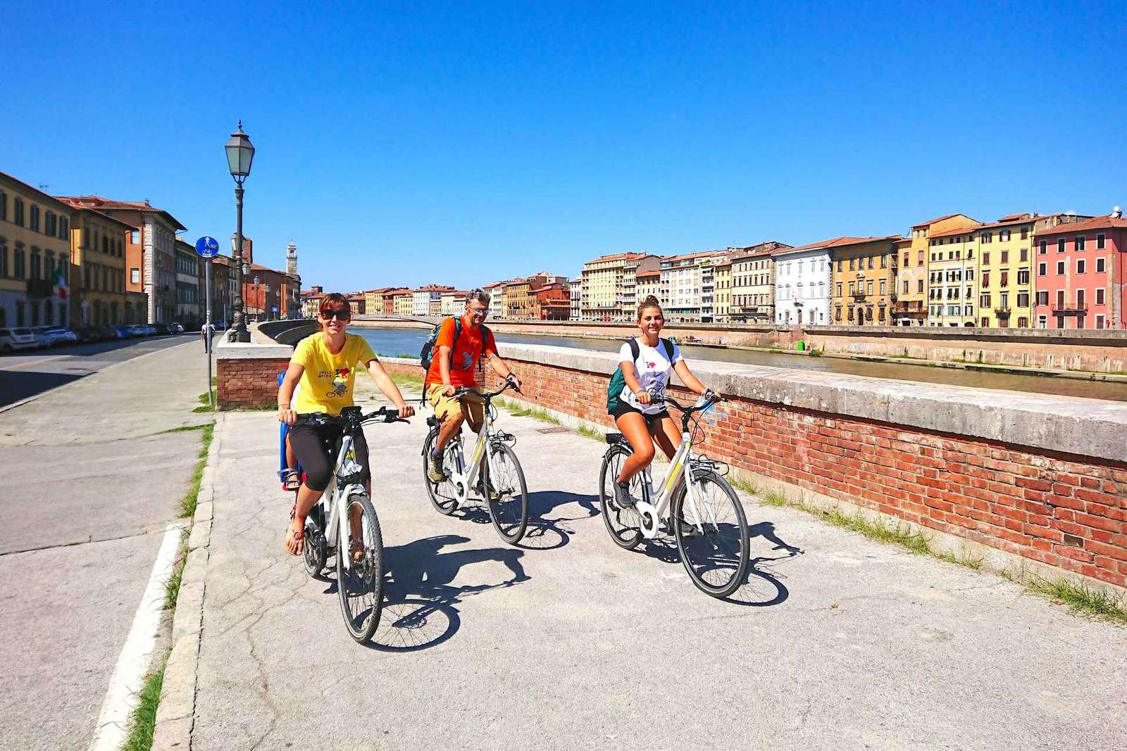 From Pisa to Lucca along Puccini cycling path