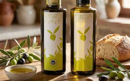 Bio-Olivenöl-Verkostung in San Miniato: zwei Öle vom Hof