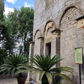 Weinprobe bei Pisa mit Abtei, Weingut und Mittagessen