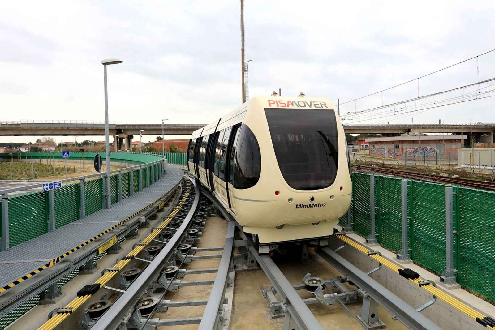 Pisa: treintransfer van de luchthaven van Pisa naar San Giusto/Aurelia